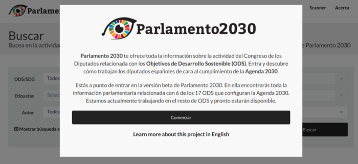 Parlamento 2030 seleccionada por la OCDE como herramienta hacia el Gobierno Abierto
